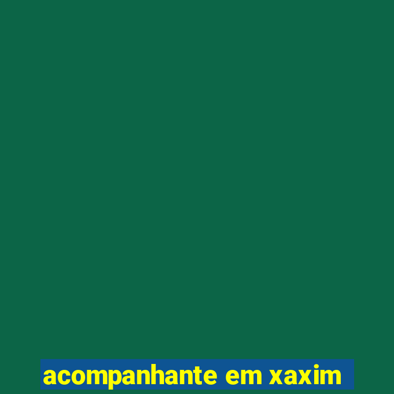 acompanhante em xaxim